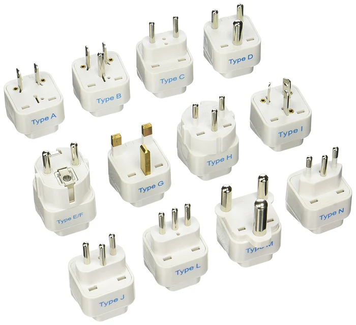 Ceptics GP-12PK International Travel Adapter Set